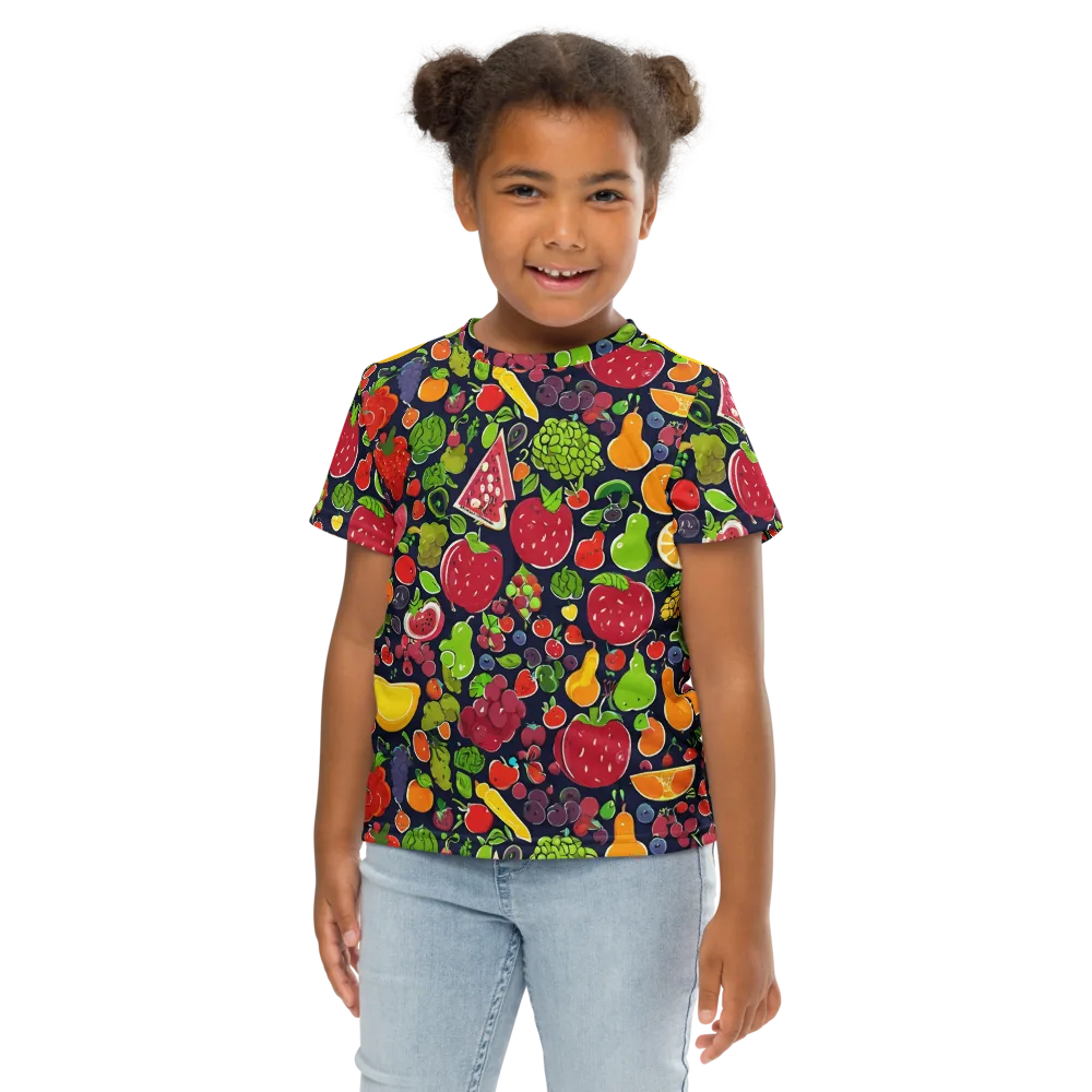 Midnight Market on Kids Crew Neck T-Shirt — Front