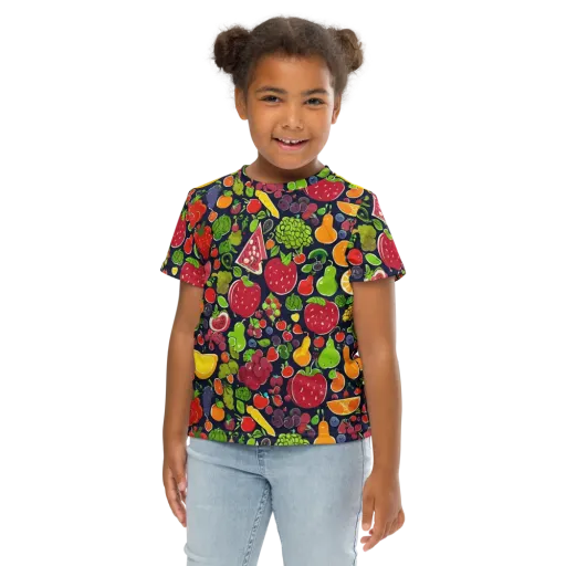 Midnight Market on a Kids Crew Neck T-Shirt
