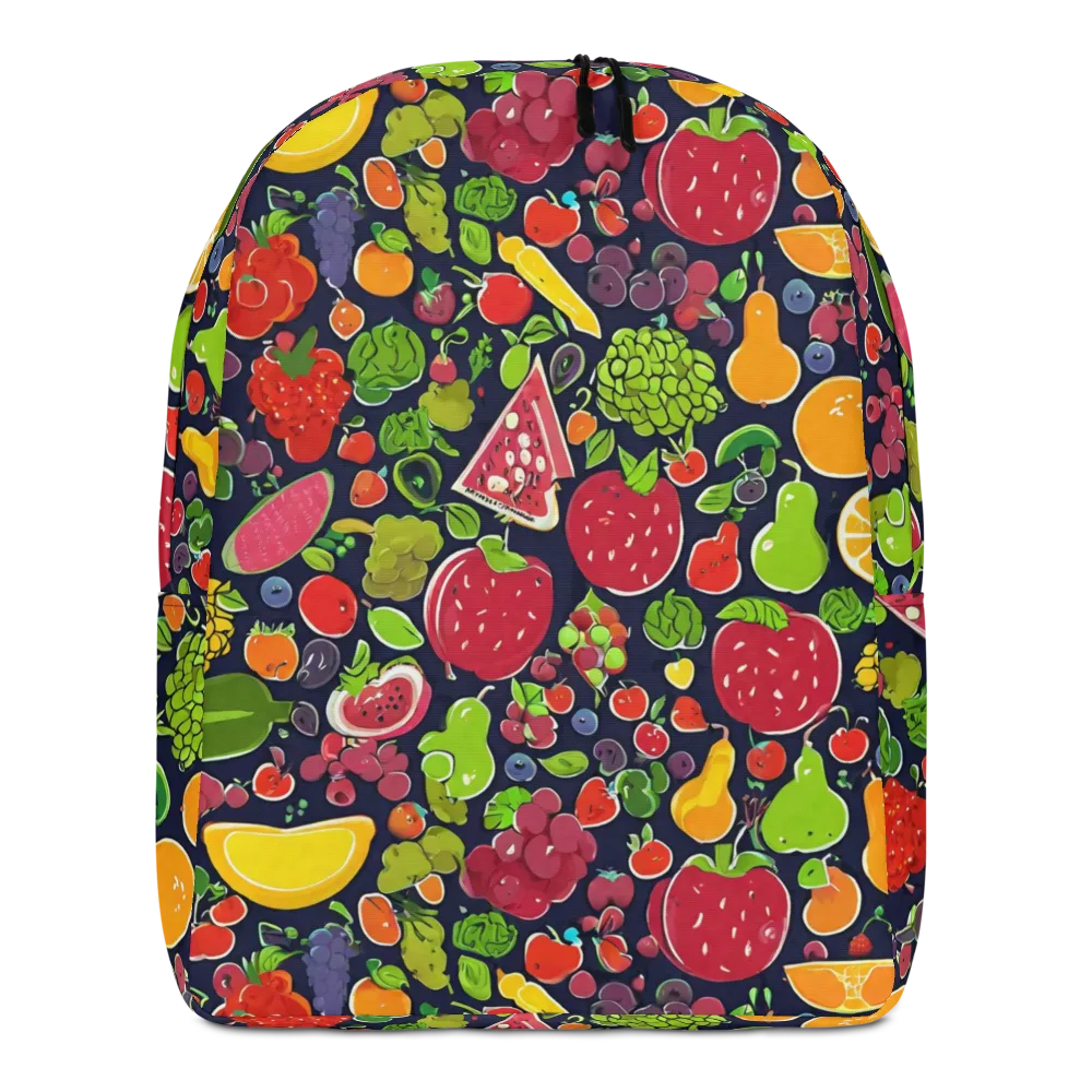 Midnight Market on Minimalist Backpack — Front