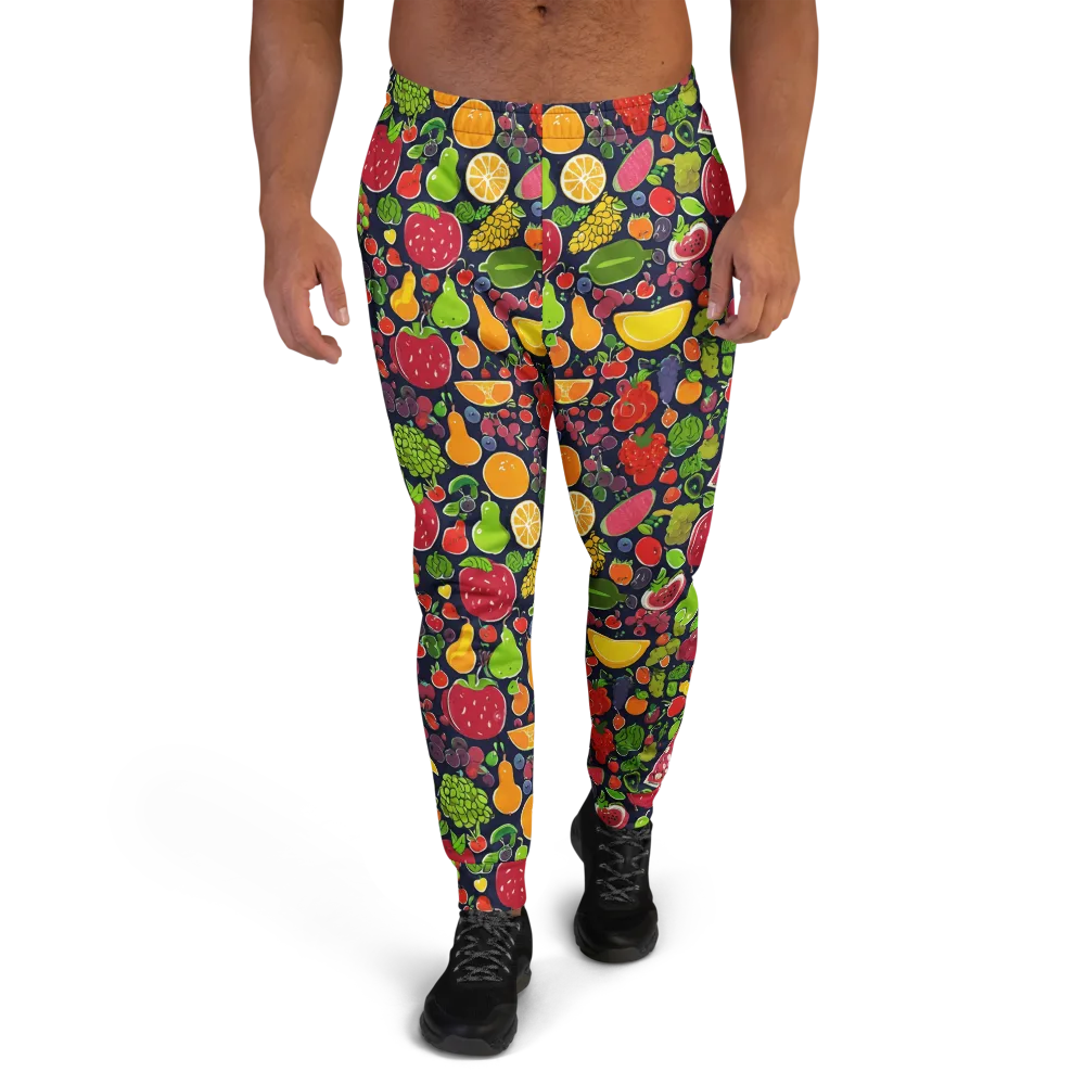 Midnight Market on Men's Joggers — Front