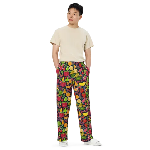 Midnight Market on a Wide-Leg Pants