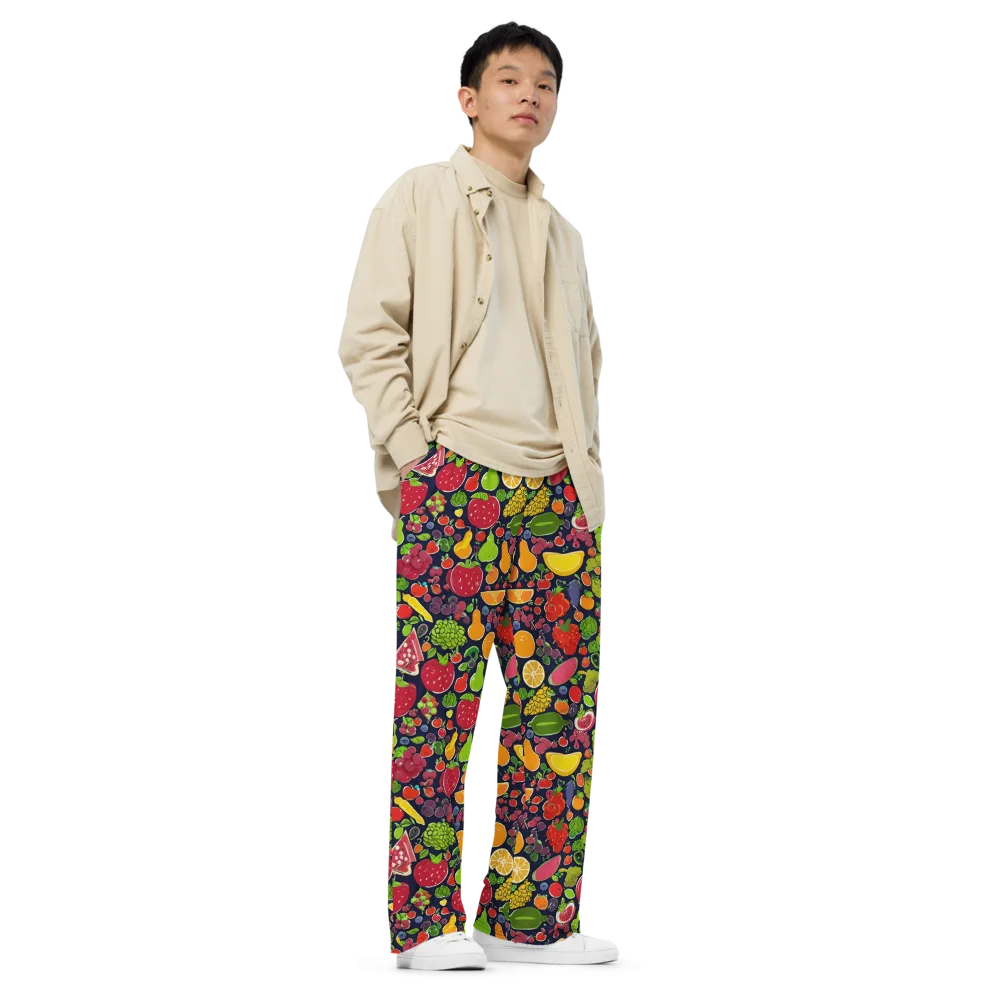 Midnight Market on Wide-Leg Pants — Right Front