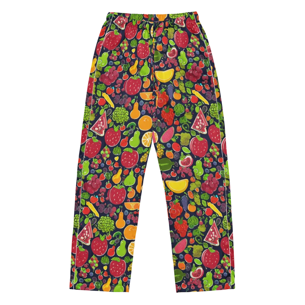 Midnight Market on Women's Pajama Pants — Front