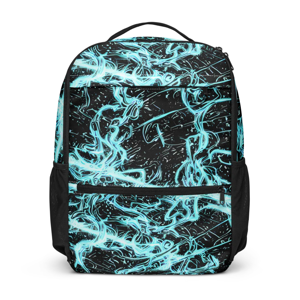 Snyder Swirls on Utility Backpack — Front