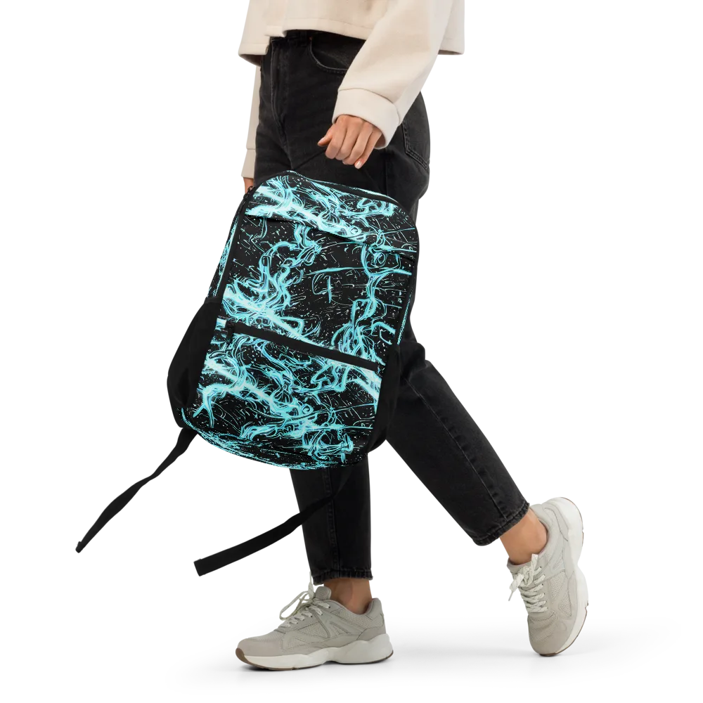 Snyder Swirls on Utility Backpack — Front