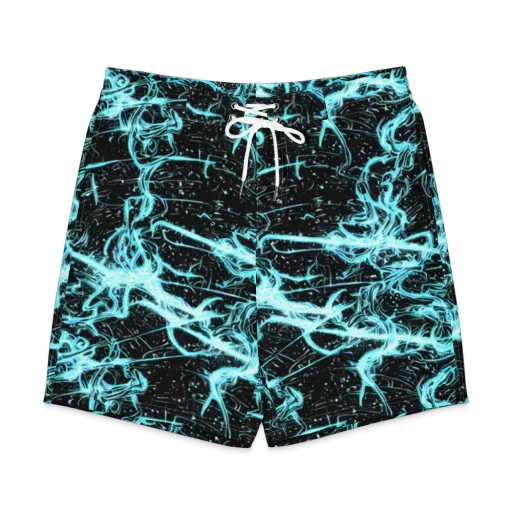 Snyder Swirls on a Men's Board Shorts
