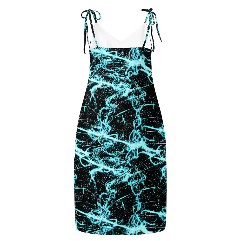 Snyder Swirls on Slip Dress — Back