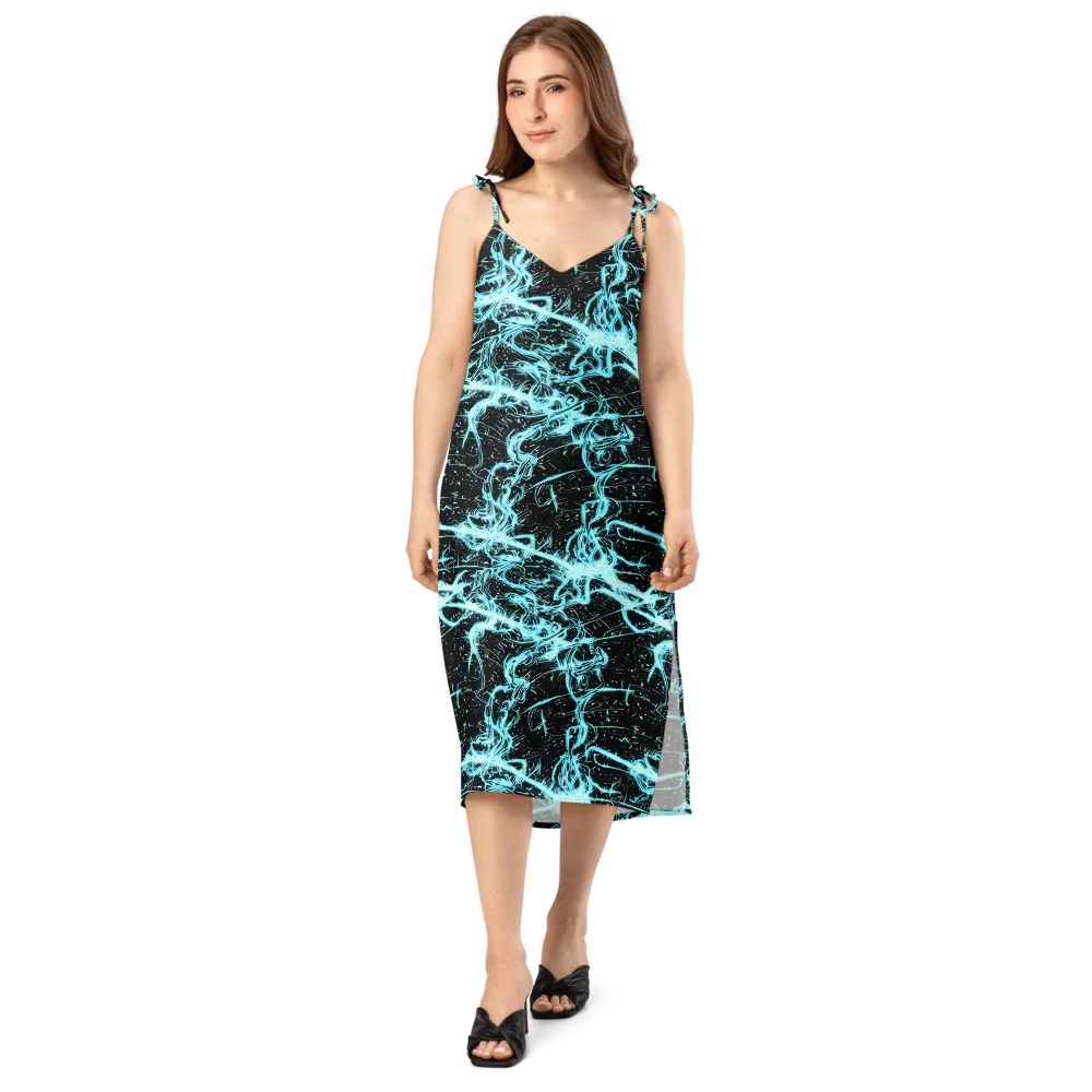 Snyder Swirls on Slip Dress — Front