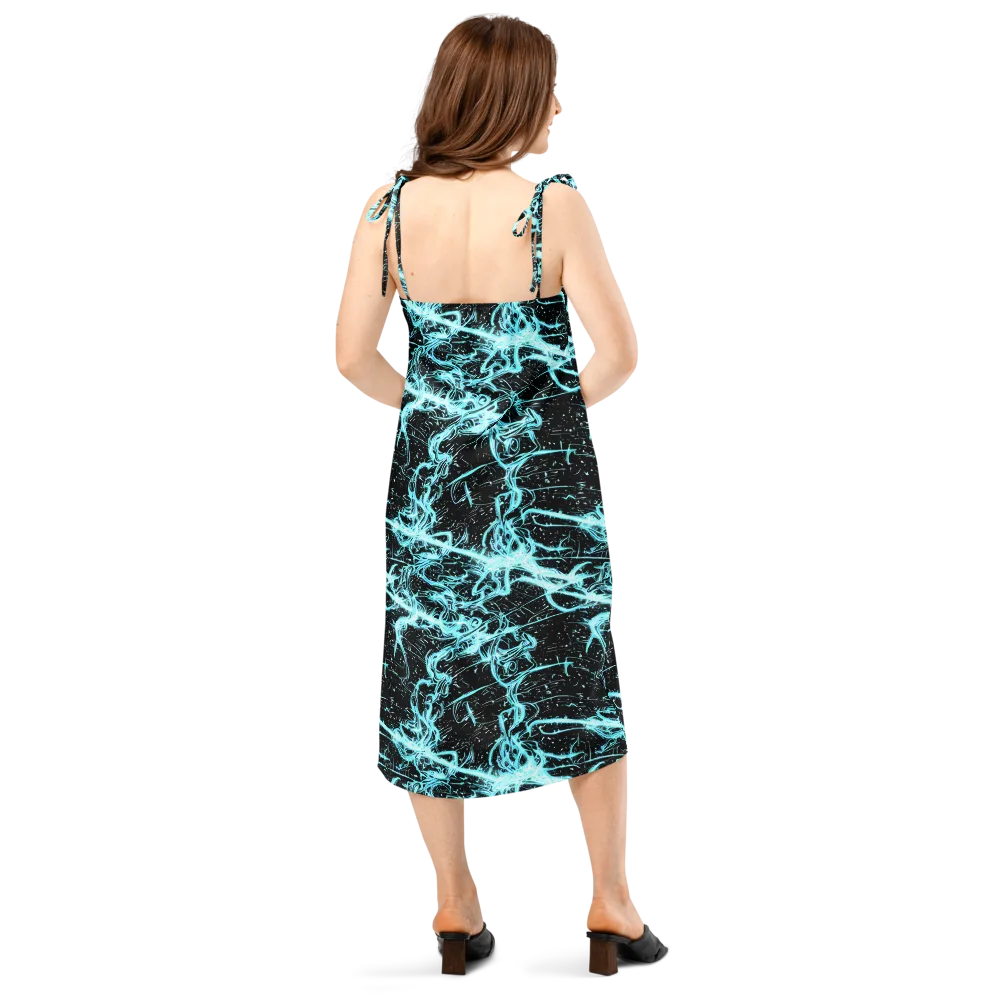Snyder Swirls on Slip Dress — Back