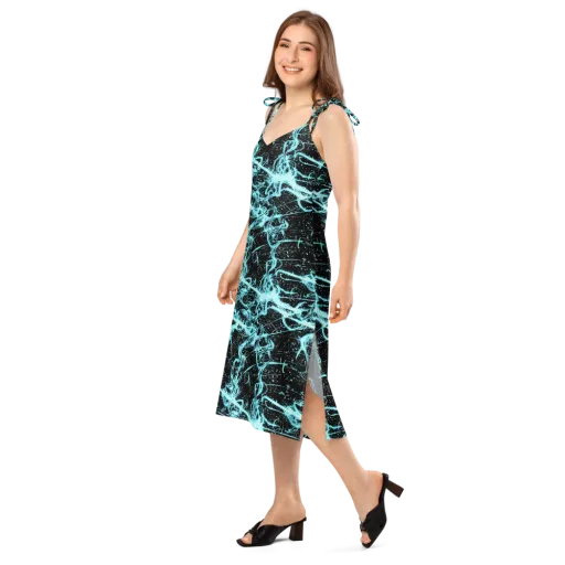 Snyder Swirls on a Slip Dress