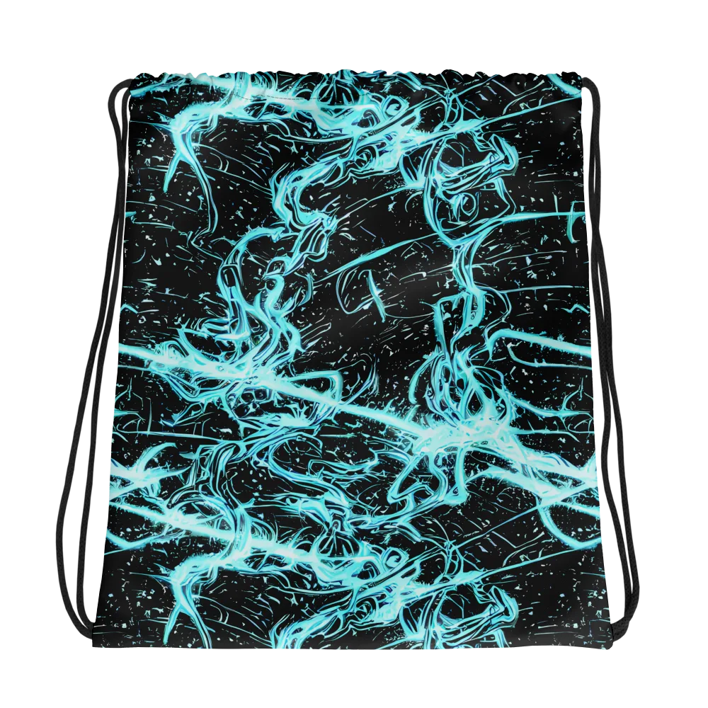 Snyder Swirls on Drawstring Bag — Photo
