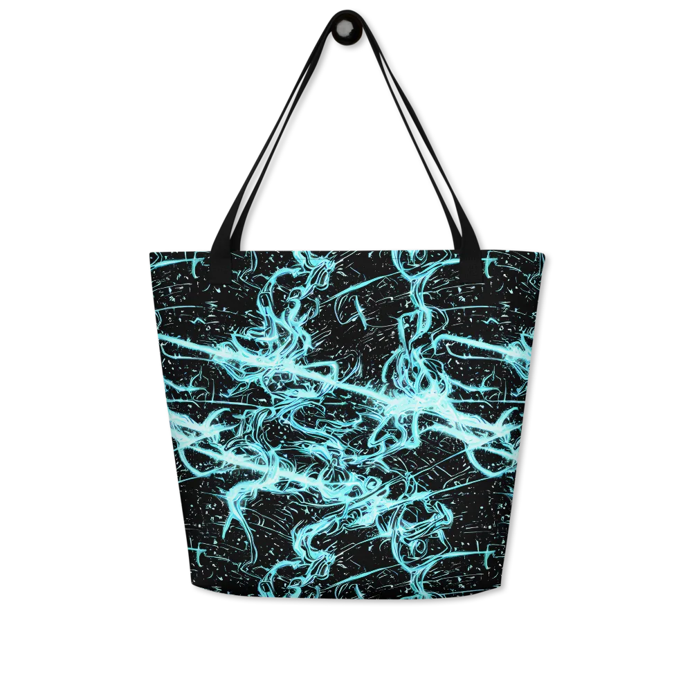 Snyder Swirls on Large Tote Bag W/ Pocket — Front