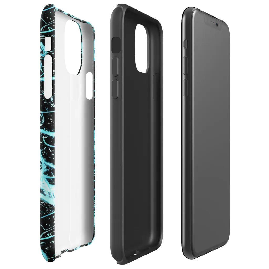 Snyder Swirls on Tough Case for iPhone® — Right