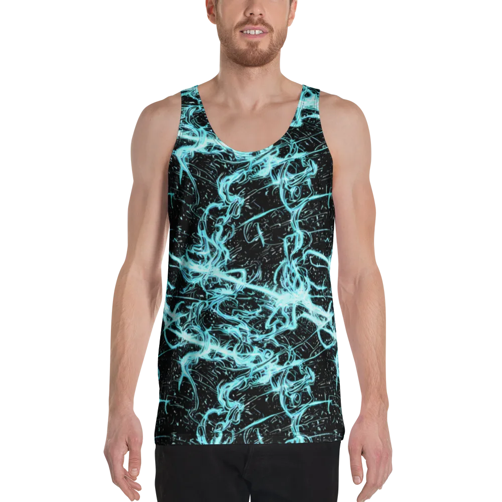 Snyder Swirls on Men's Tank Top — Front