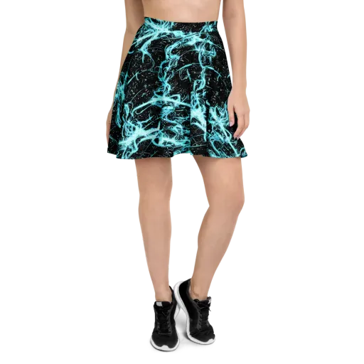 Snyder Swirls on a Skater Skirt