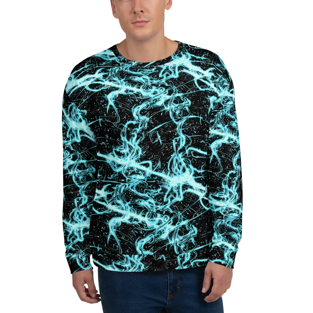 Snyder Swirls on Sweatshirt — Front