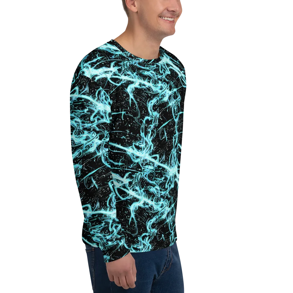 Snyder Swirls on Sweatshirt — Right Front