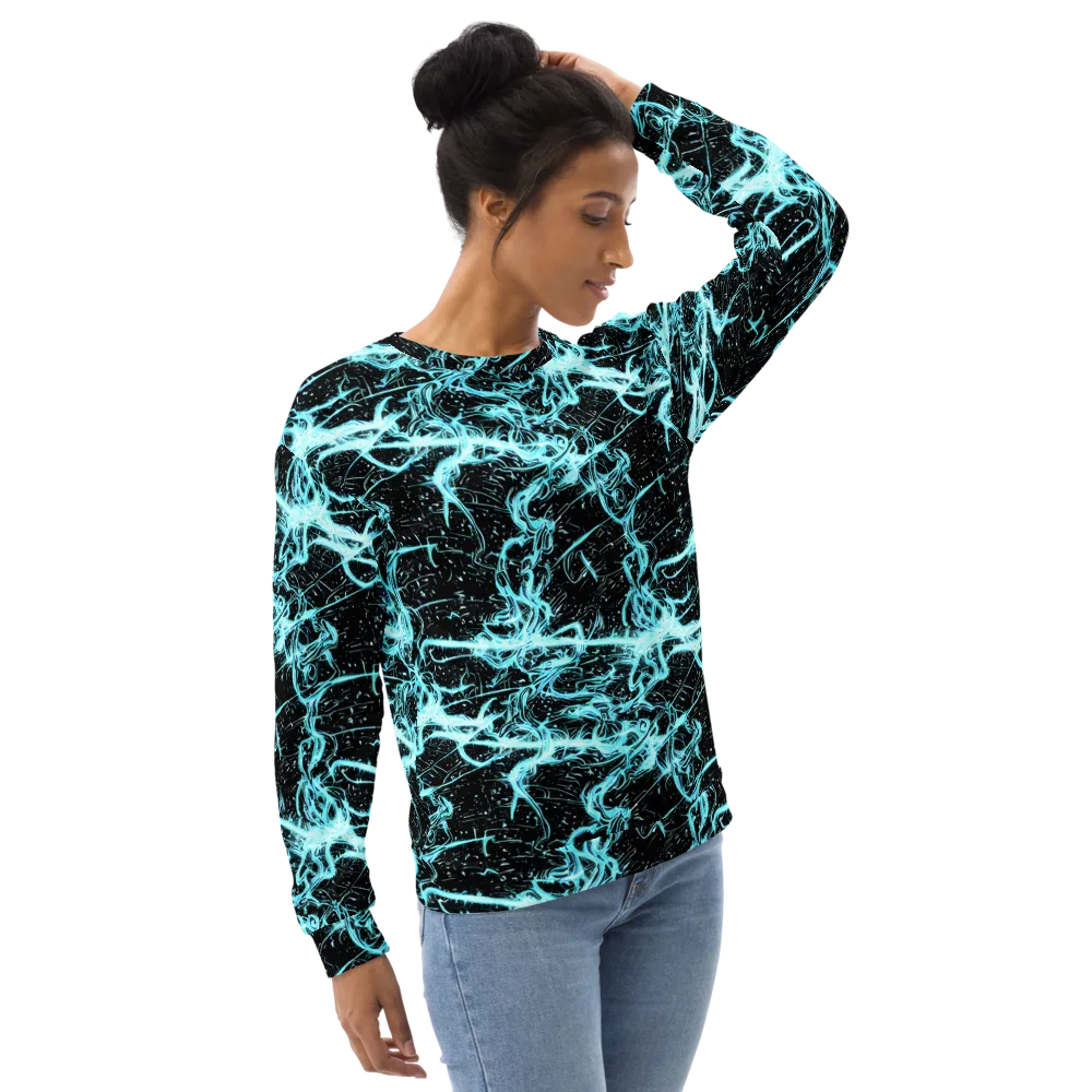 Snyder Swirls on Sweatshirt — Right Front