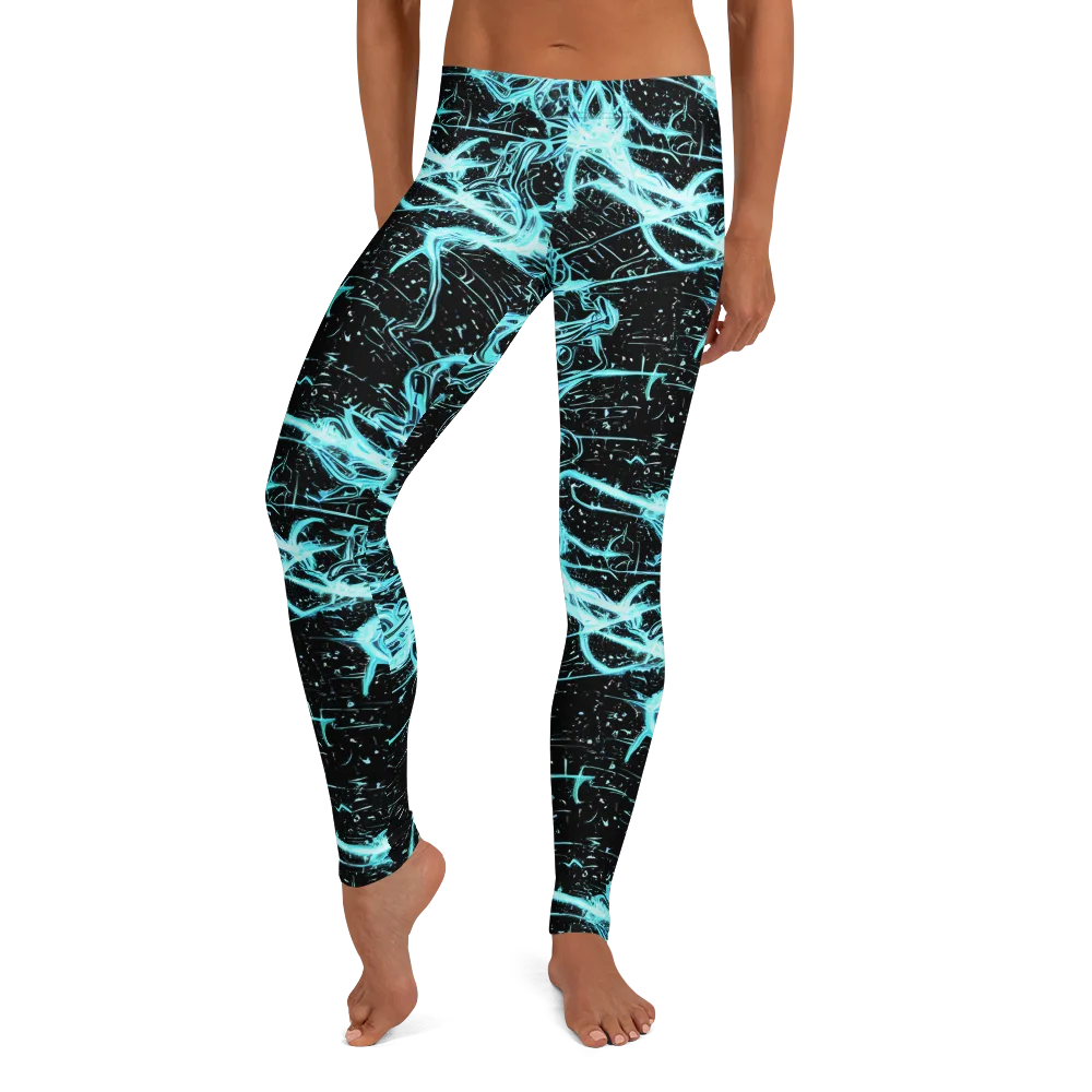 Snyder Swirls on Leggings — Front