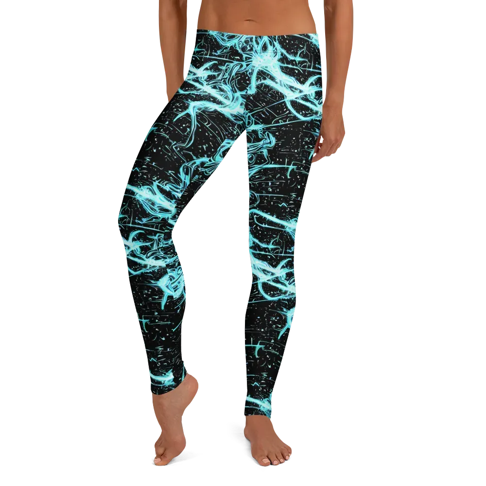 Snyder Swirls on Leggings — Front