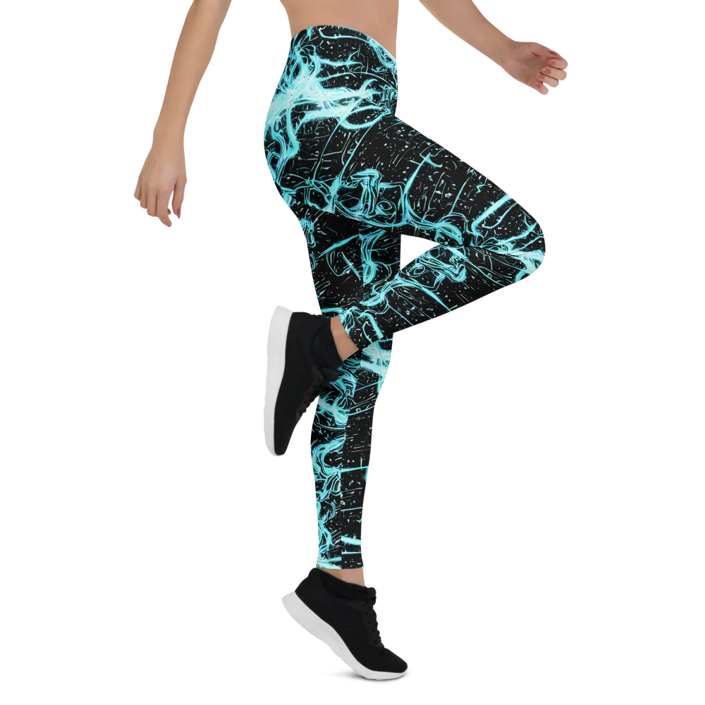Snyder Swirls on Leggings — Right