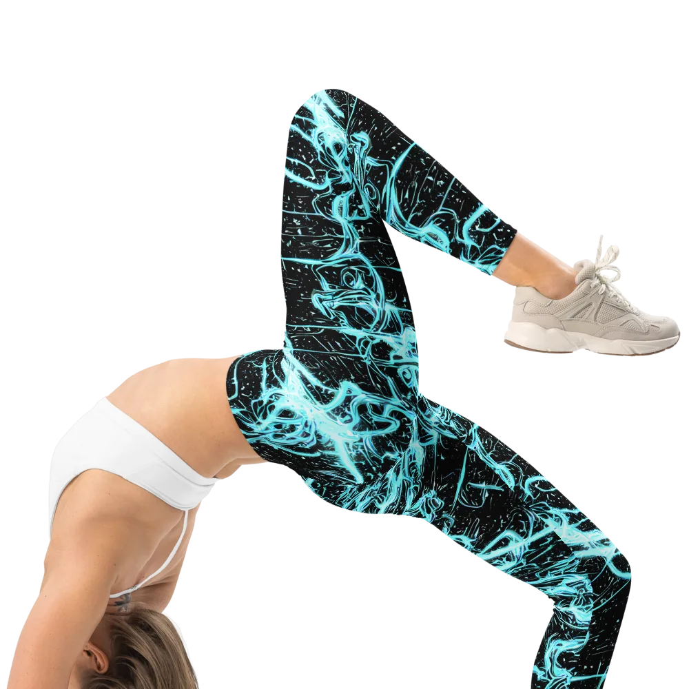 Snyder Swirls on Leggings — Right