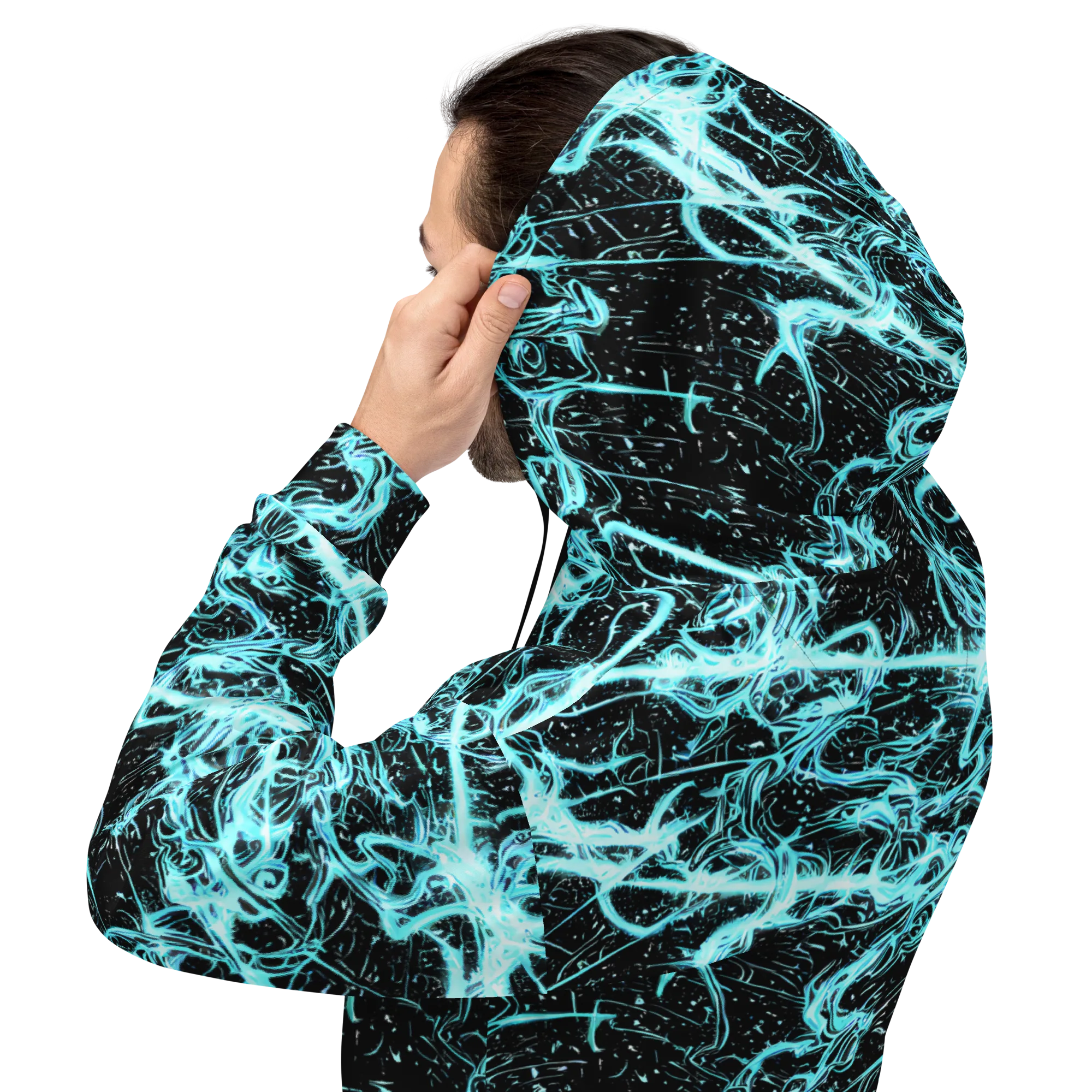 Snyder Swirls on Hoodie — Back