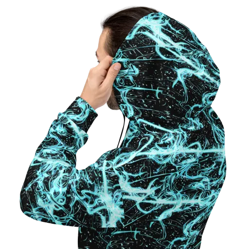 Snyder Swirls on a Hoodie