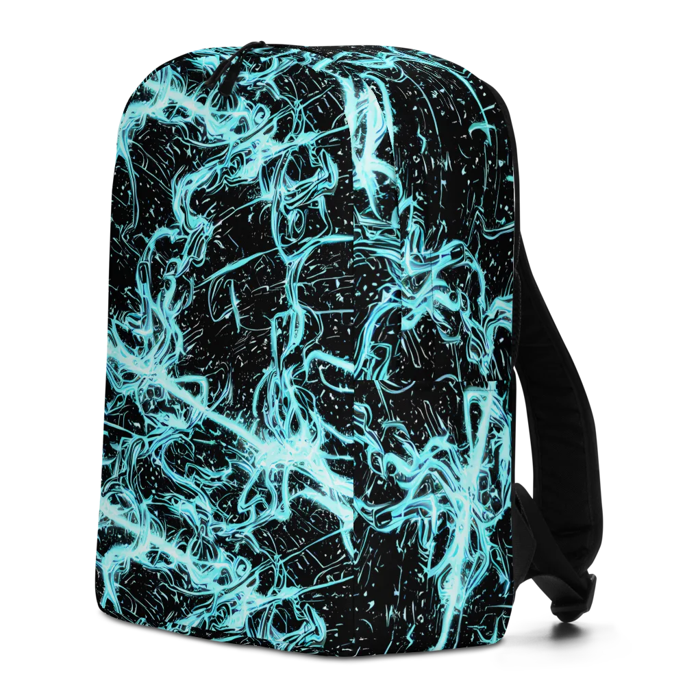 Snyder Swirls on Minimalist Backpack — Left
