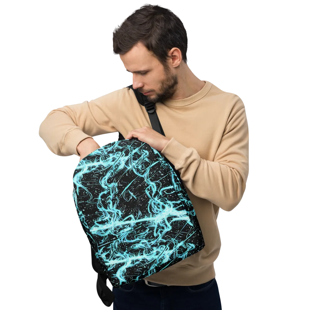 Snyder Swirls on Minimalist Backpack — Front