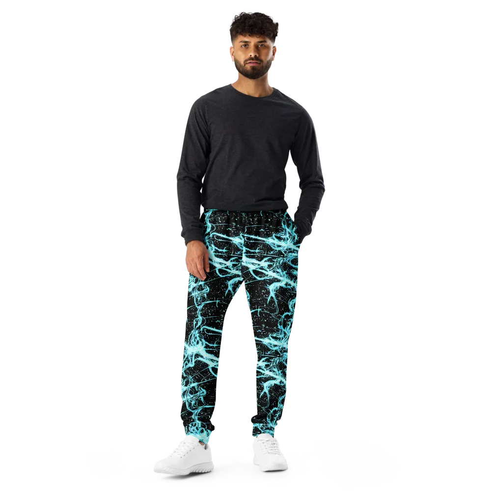 Snyder Swirls on Men's Joggers — Front