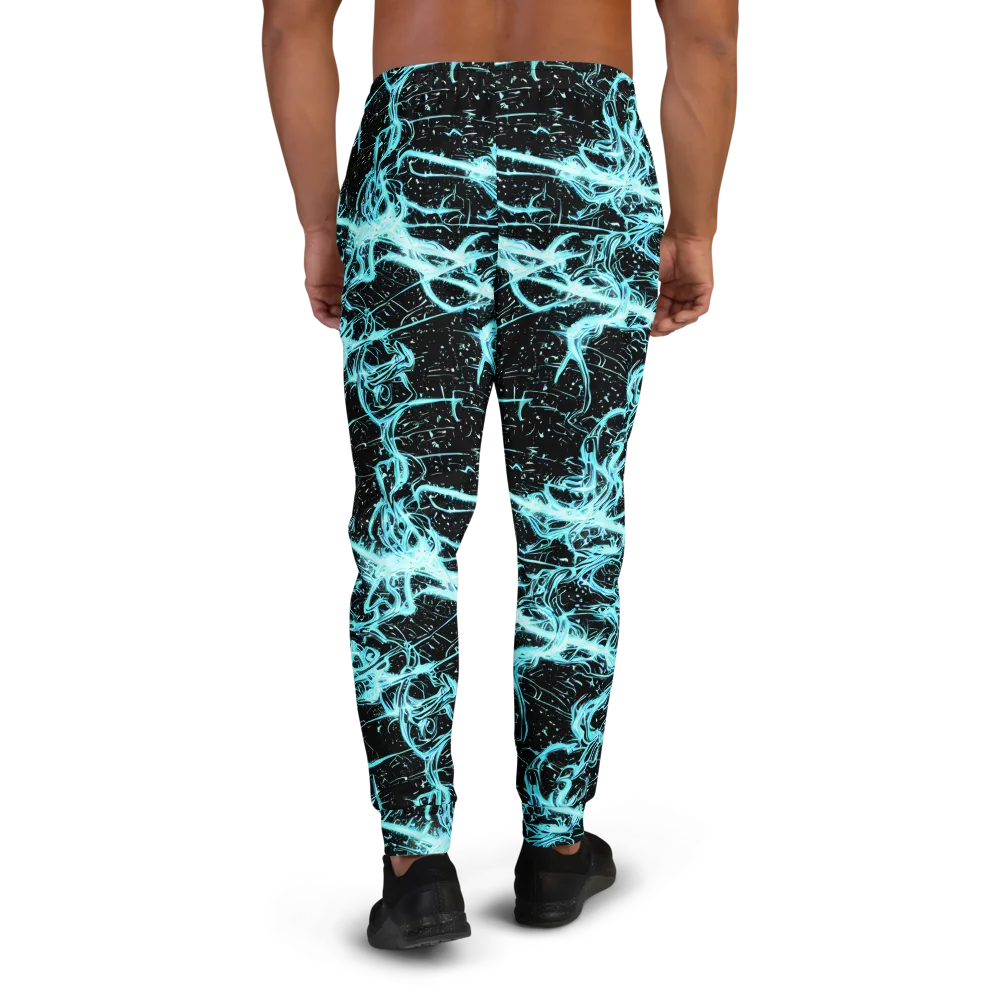 Snyder Swirls on Men's Joggers — Back