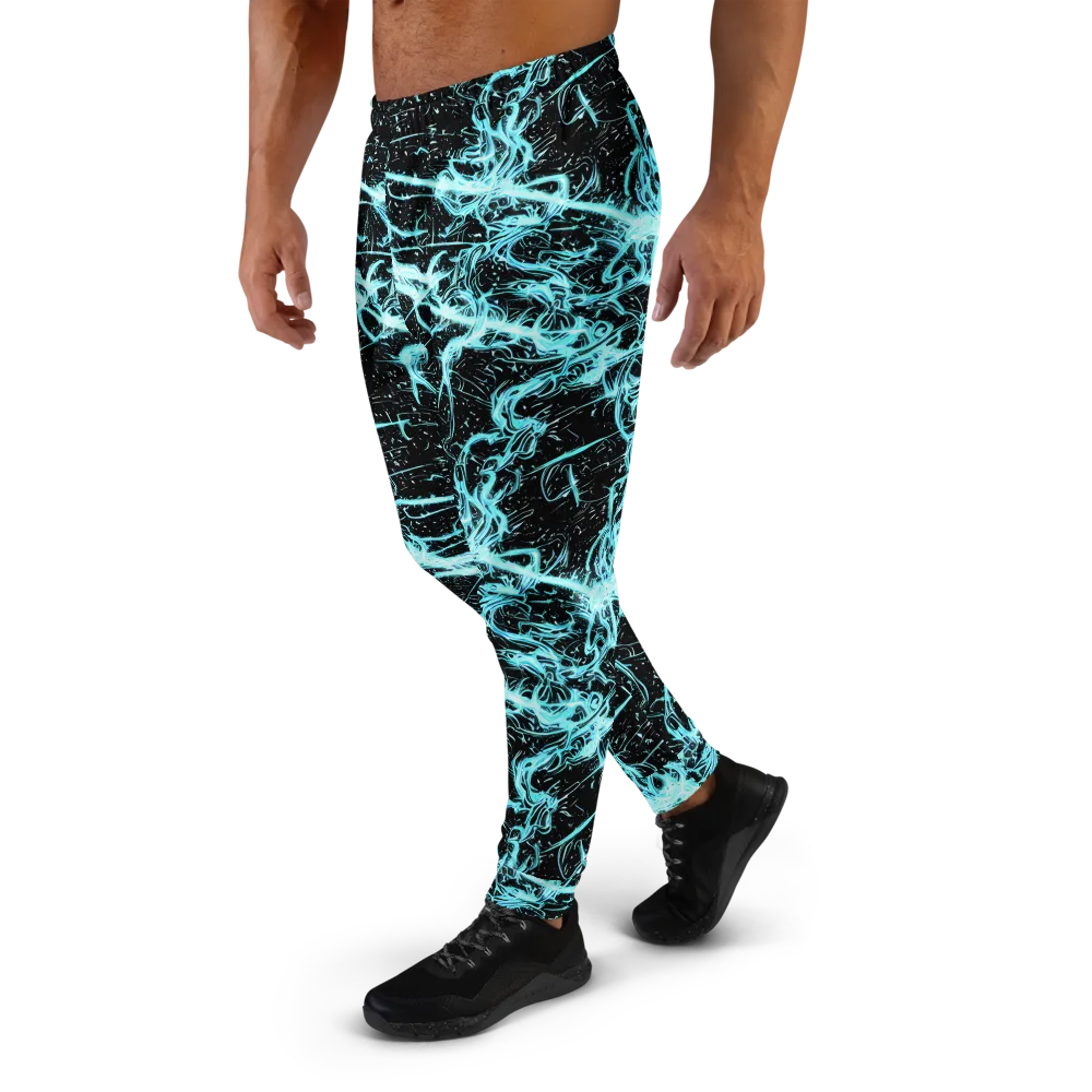 Snyder Swirls on Men's Joggers — Left