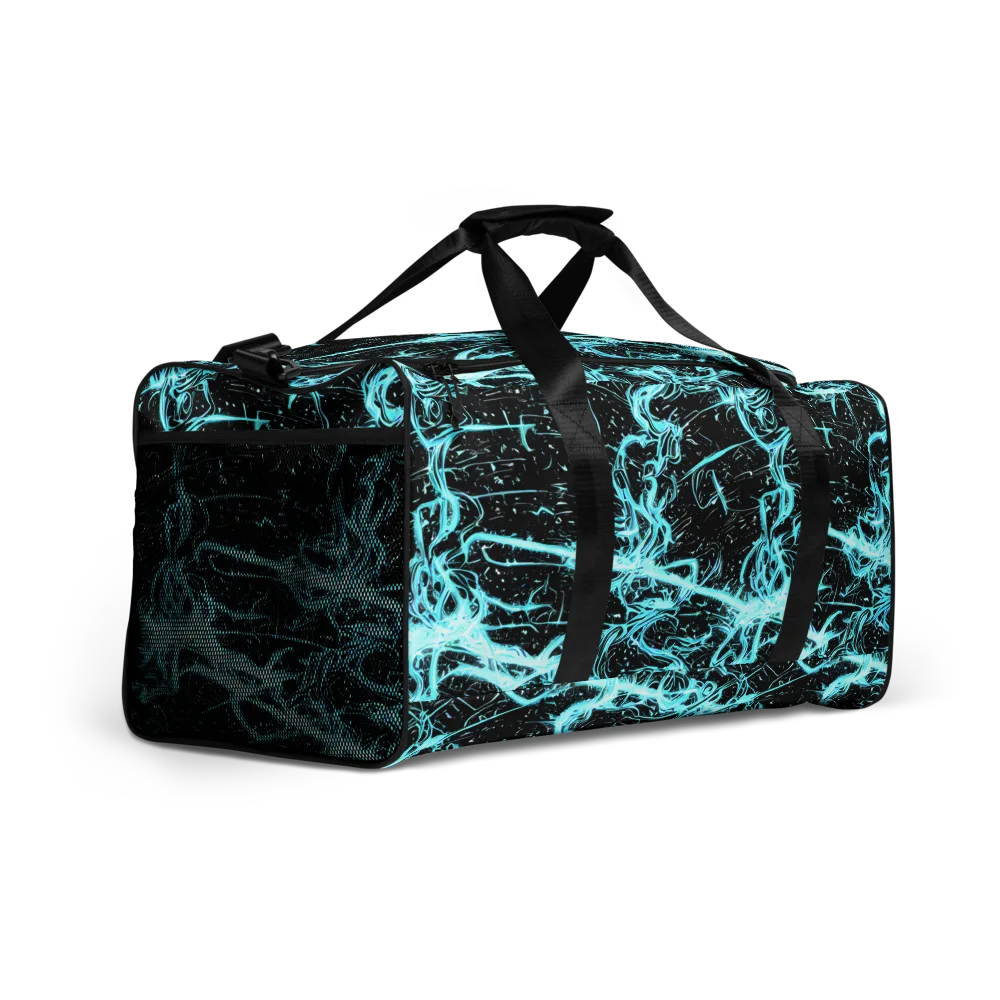 Snyder Swirls on Duffle Bag — Right Front