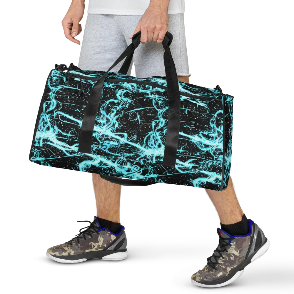 Snyder Swirls on Duffle Bag — Front