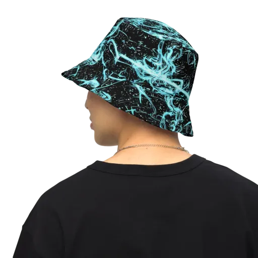 Snyder Swirls on a Reversible Bucket Hat