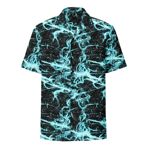 Snyder Swirls on a Button Shirt