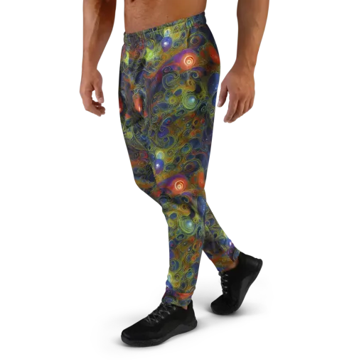 Nebula Marbling on a Men's Joggers