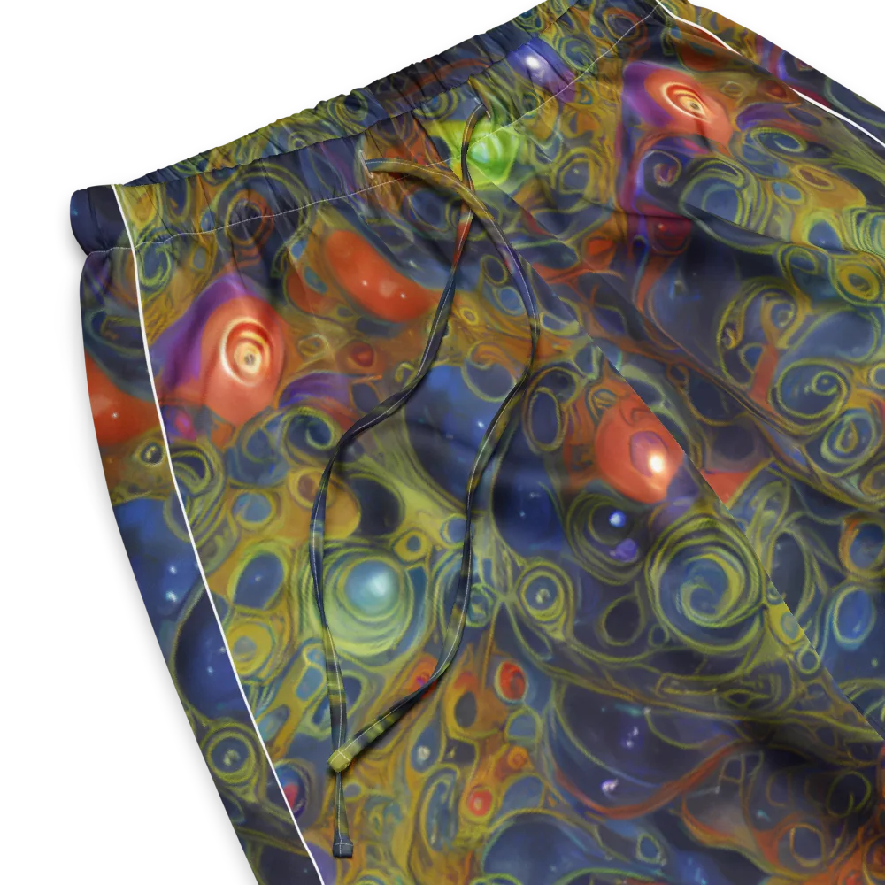 Nebula Marbling on Women's Pajama Pants — Product details