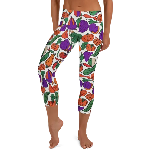 Harvest Chromatic on a Capri Leggings