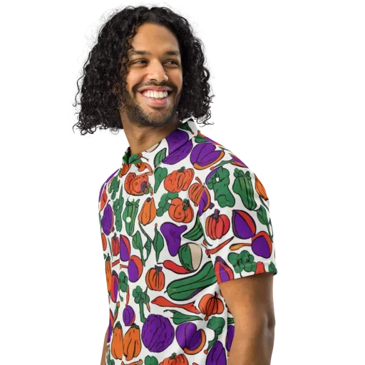 Harvest Chromatic on a Men's Slim Fit Polo Shirt