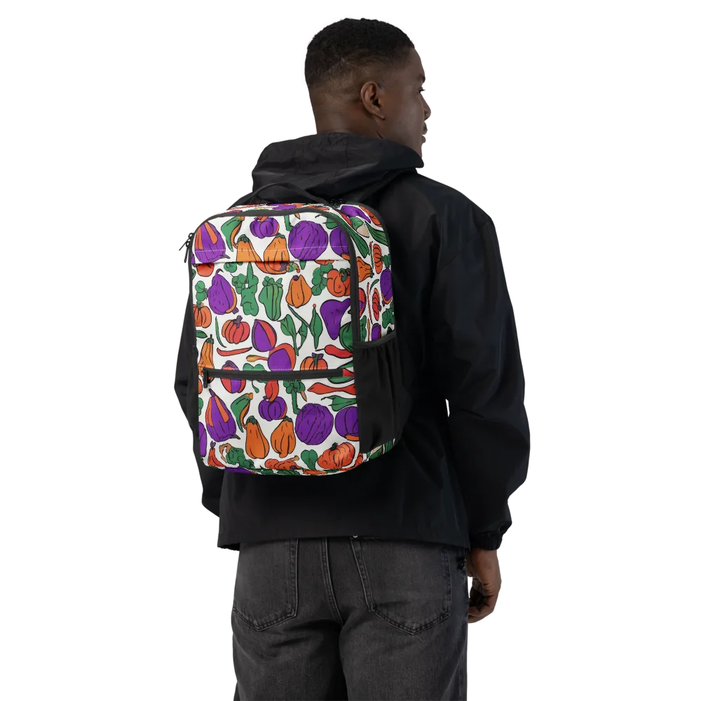Harvest Chromatic on Utility Backpack — Back