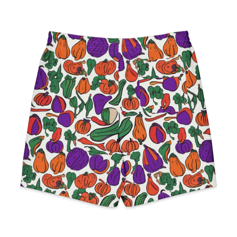 Harvest Chromatic on Men's Board Shorts — Back