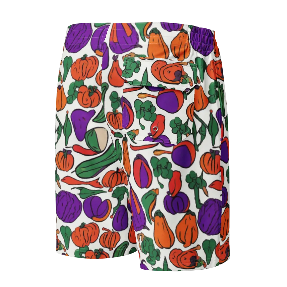 Harvest Chromatic on Men's Board Shorts — Back