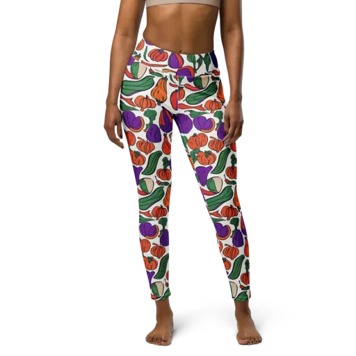Harvest Chromatic on a Yoga Leggings