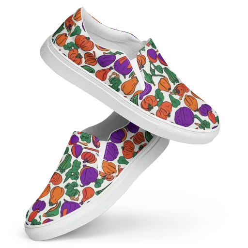 Harvest Chromatic on a Women's Slip-On Canvas Shoes