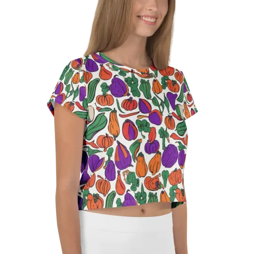 Harvest Chromatic on a Crop Tee