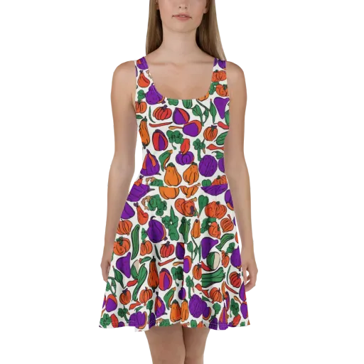 Harvest Chromatic on a Skater Dress