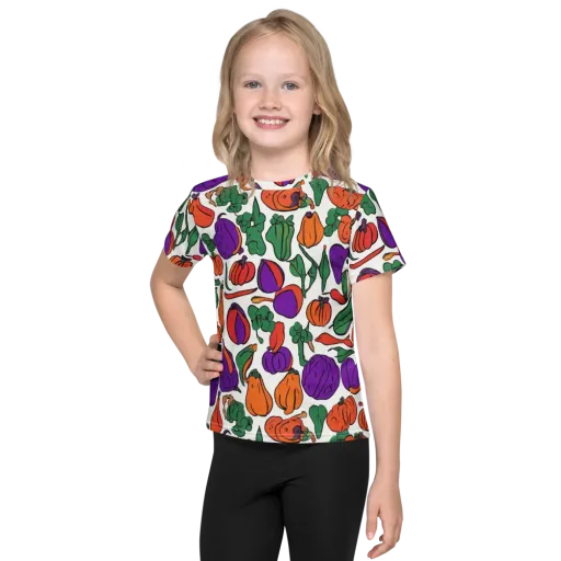 Harvest Chromatic on a Kids Crew Neck T-Shirt
