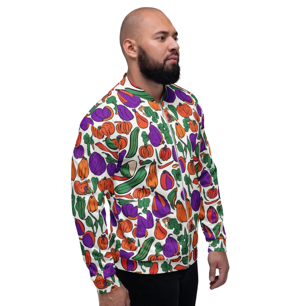 Harvest Chromatic on Bomber Jacket — Right